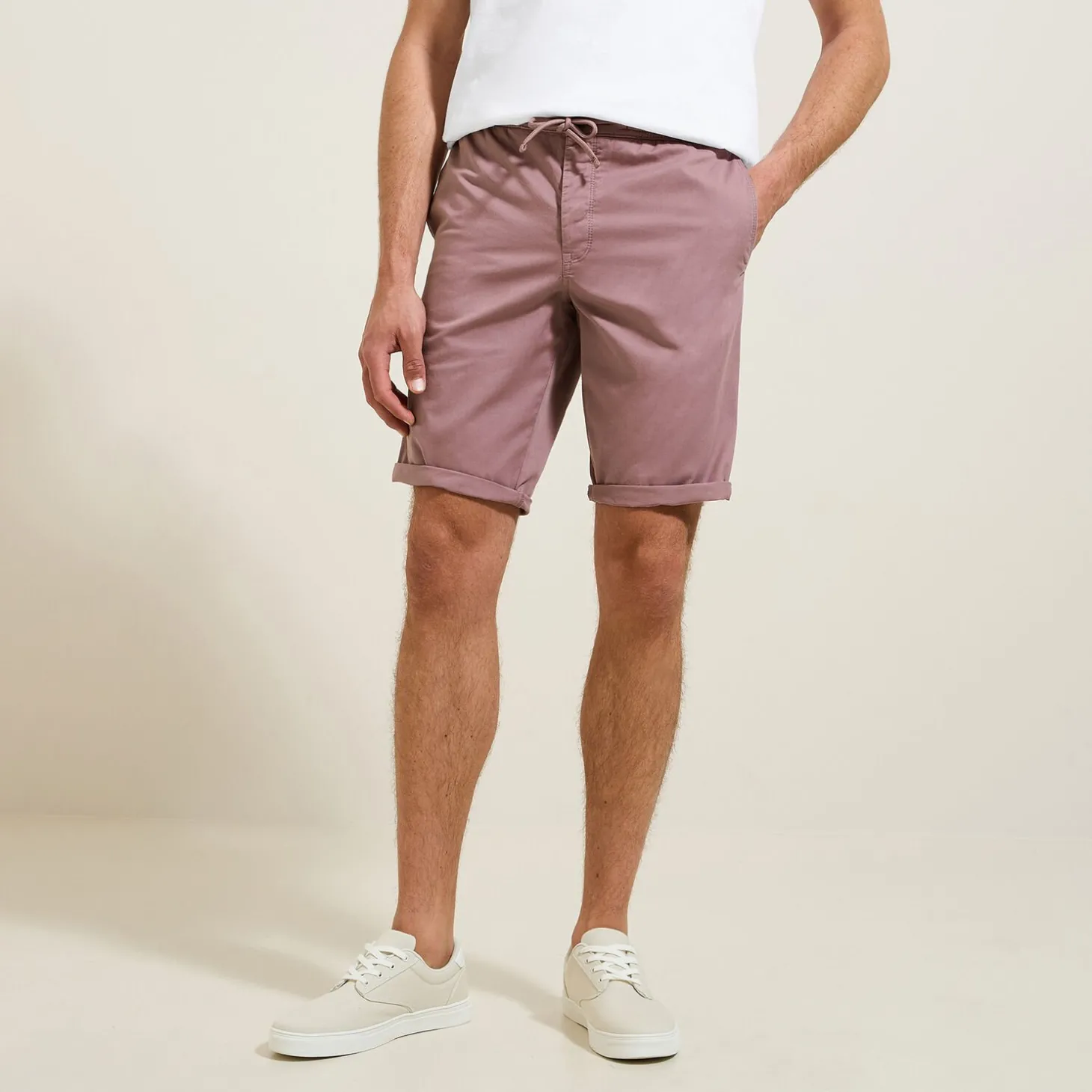 Short & Bermuda-Jules Bermuda chino uni Lila