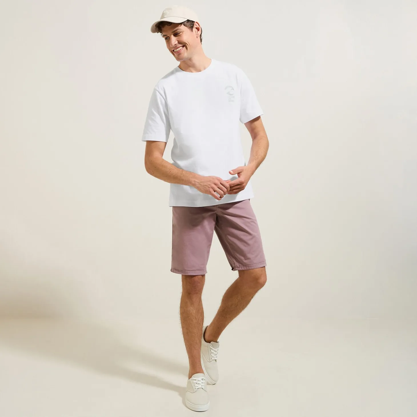 Short & Bermuda-Jules Bermuda chino uni Lila