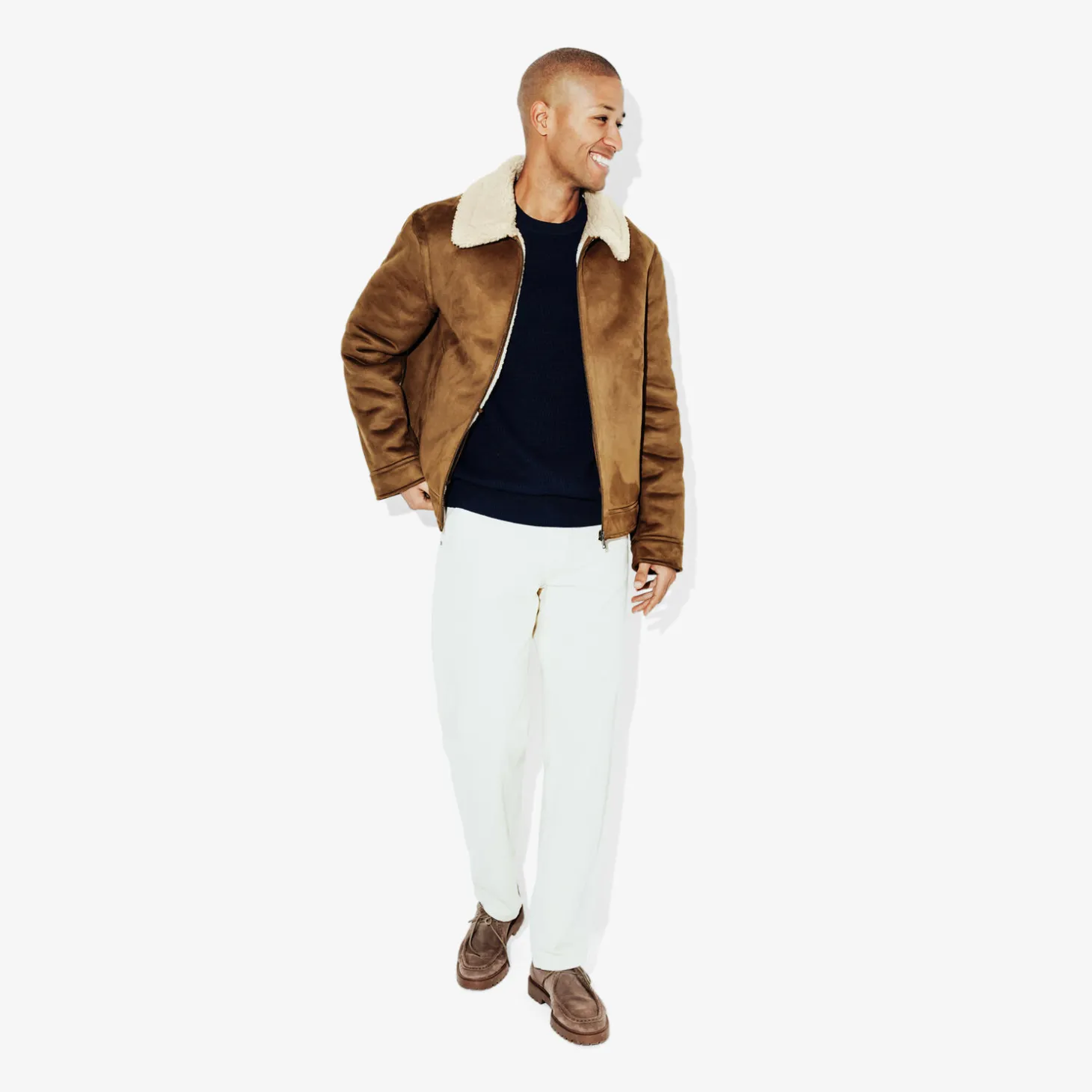 Manteau & Blouson-Jules Blouson bombardier en sherpa Camel