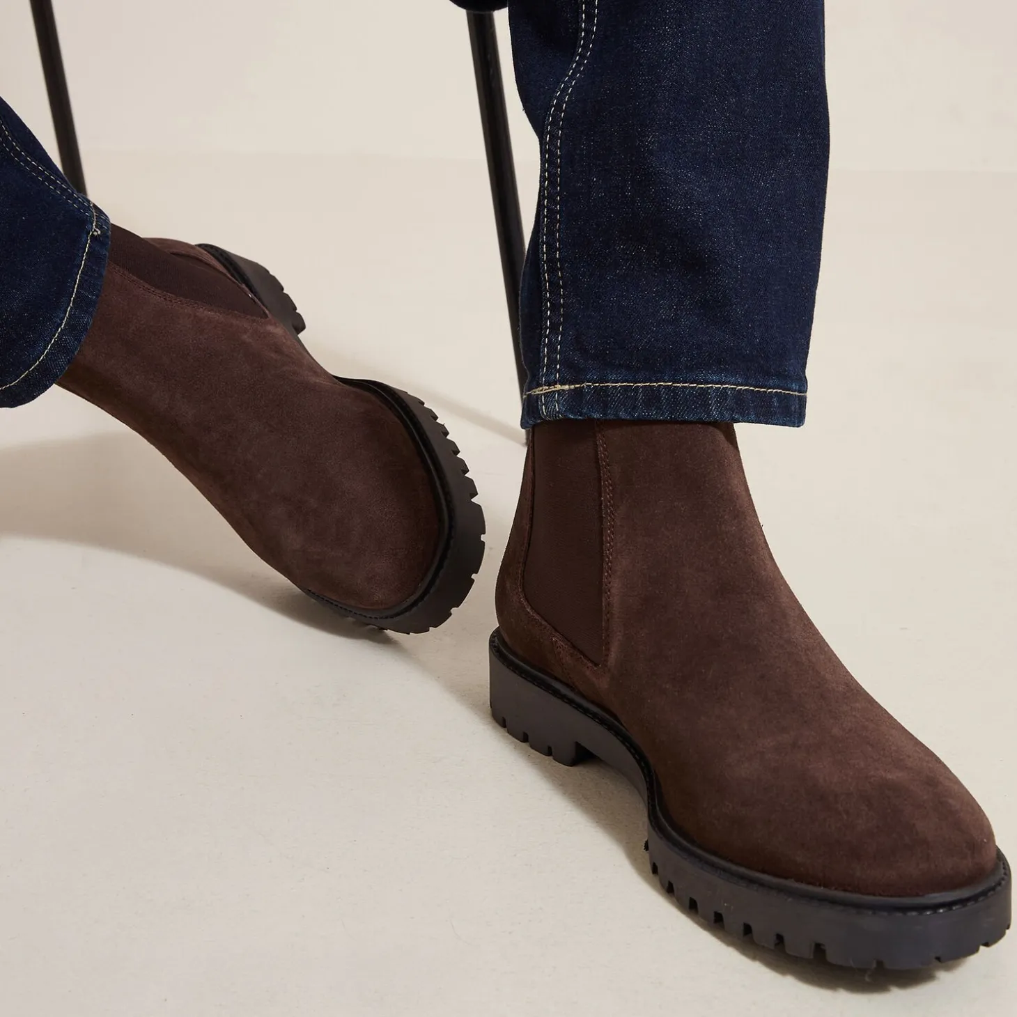 Chaussures | Chaussures-Jules Boots en cuir Marron