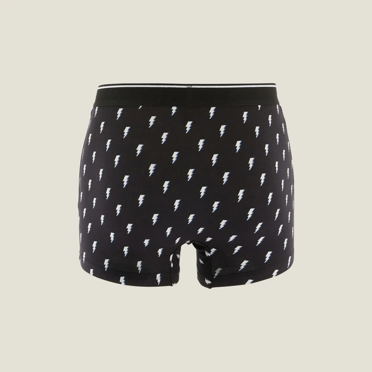 Boxer-Jules Boxer fantaisie en coton Noir