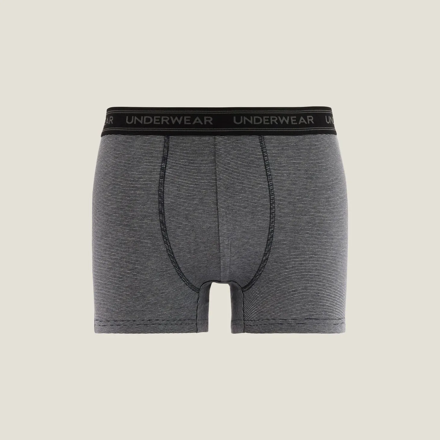 Boxer-Jules Boxer uni en coton Bleufoncé