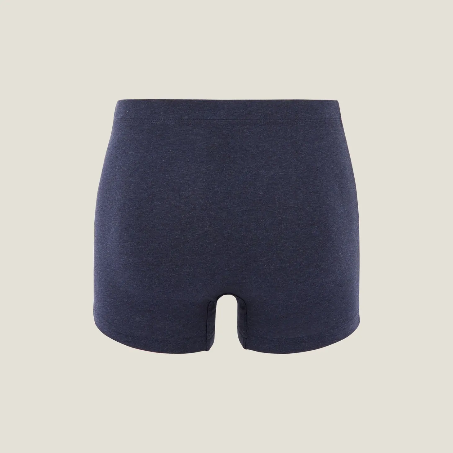 Boxer-Jules Boxer uni en coton Bleufoncé