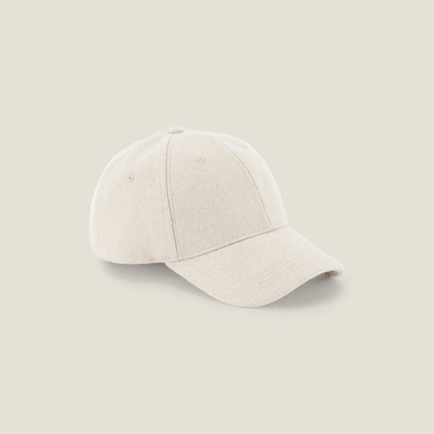 Casquette & Chapeau | Autres Accessoires-Jules Casquette en flanelle Beige