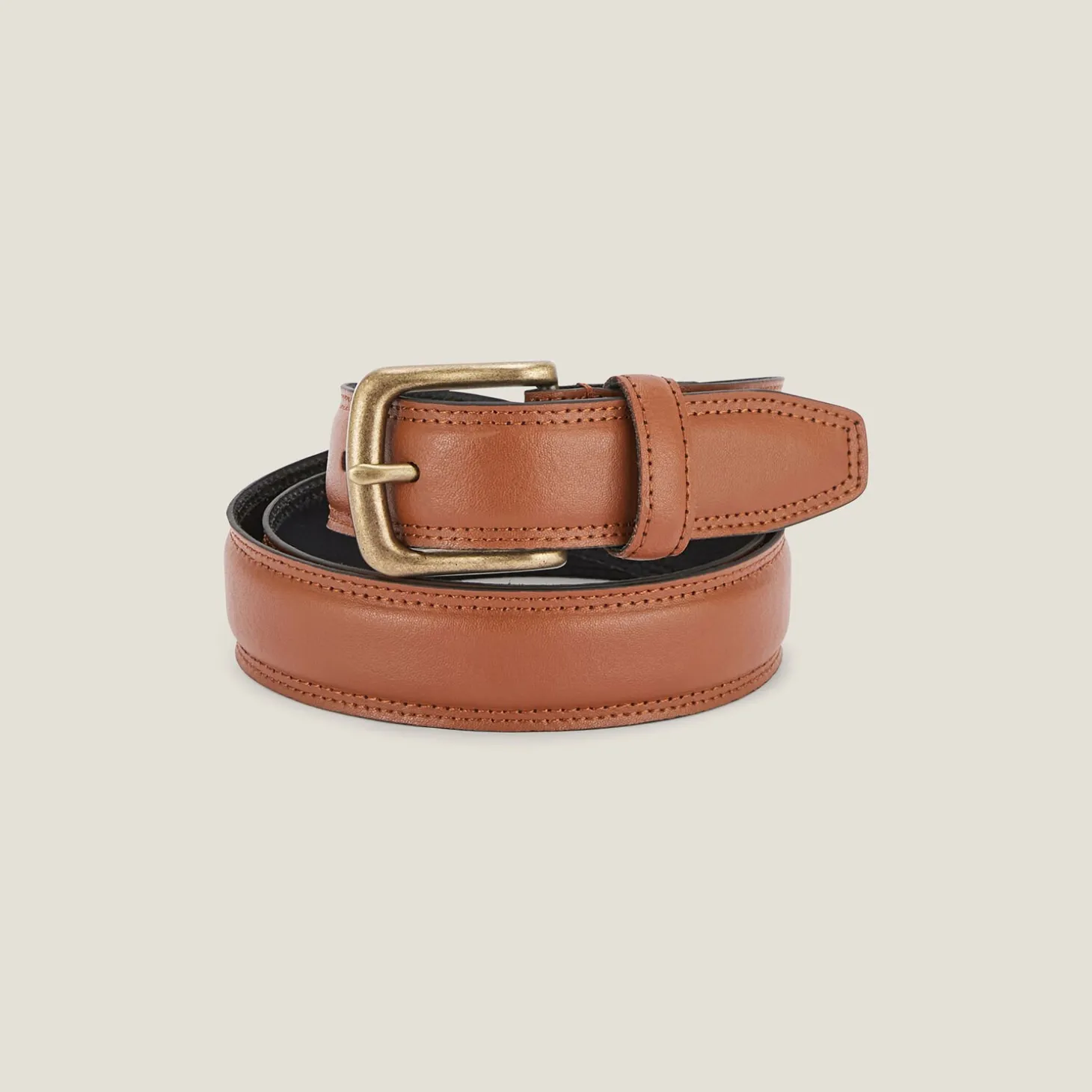 Ceinture Et Bretelles | Ceinture & Bretelles-Jules Ceinture en cuir Camel