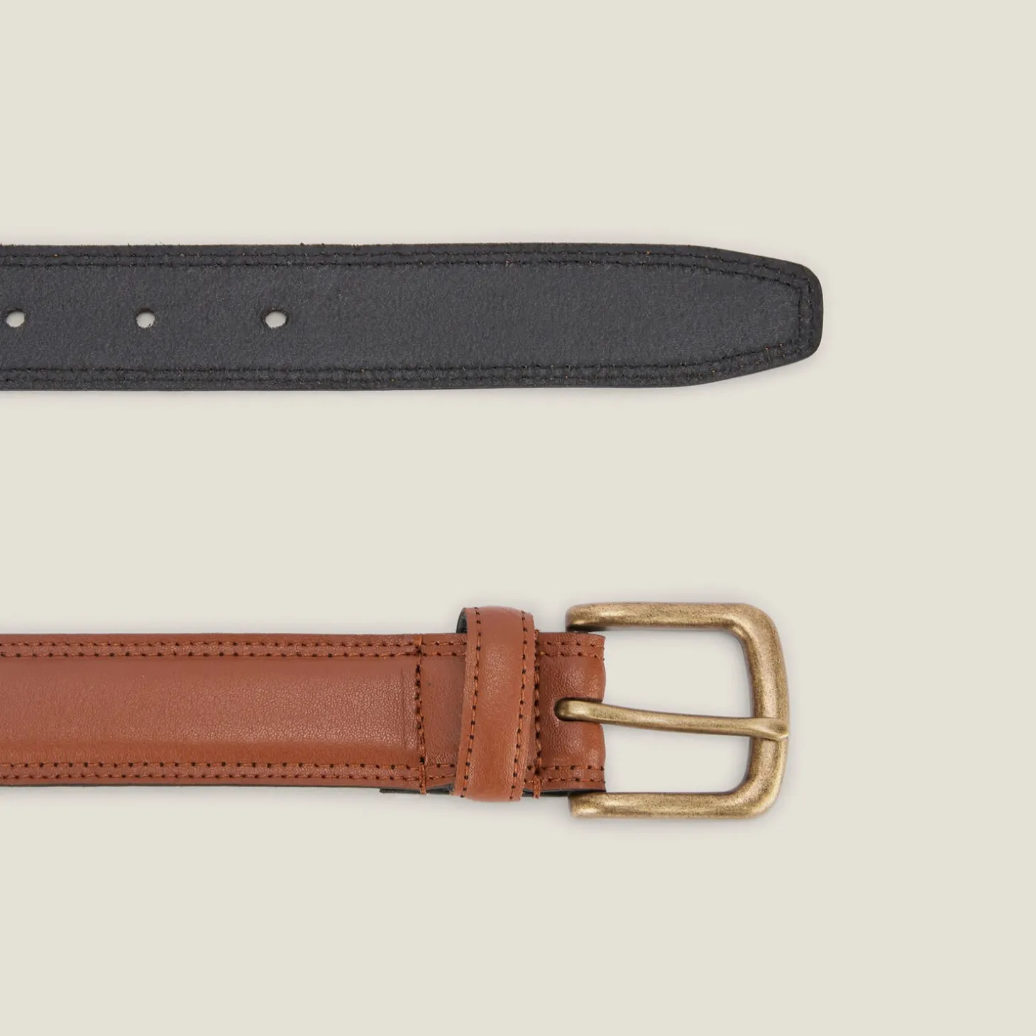 Ceinture Et Bretelles | Ceinture & Bretelles-Jules Ceinture en cuir Camel