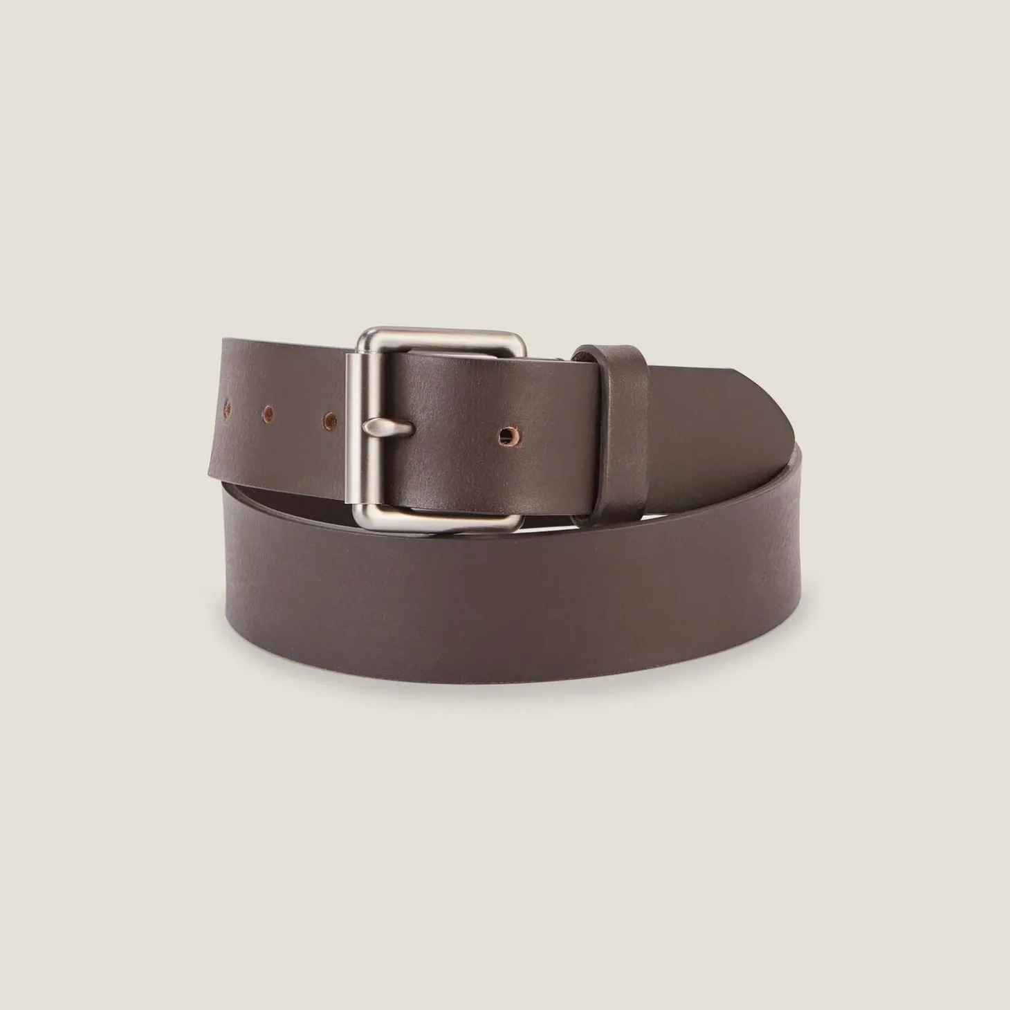 Ceinture Et Bretelles | Ceinture & Bretelles-Jules Ceinture large en cuir Marron