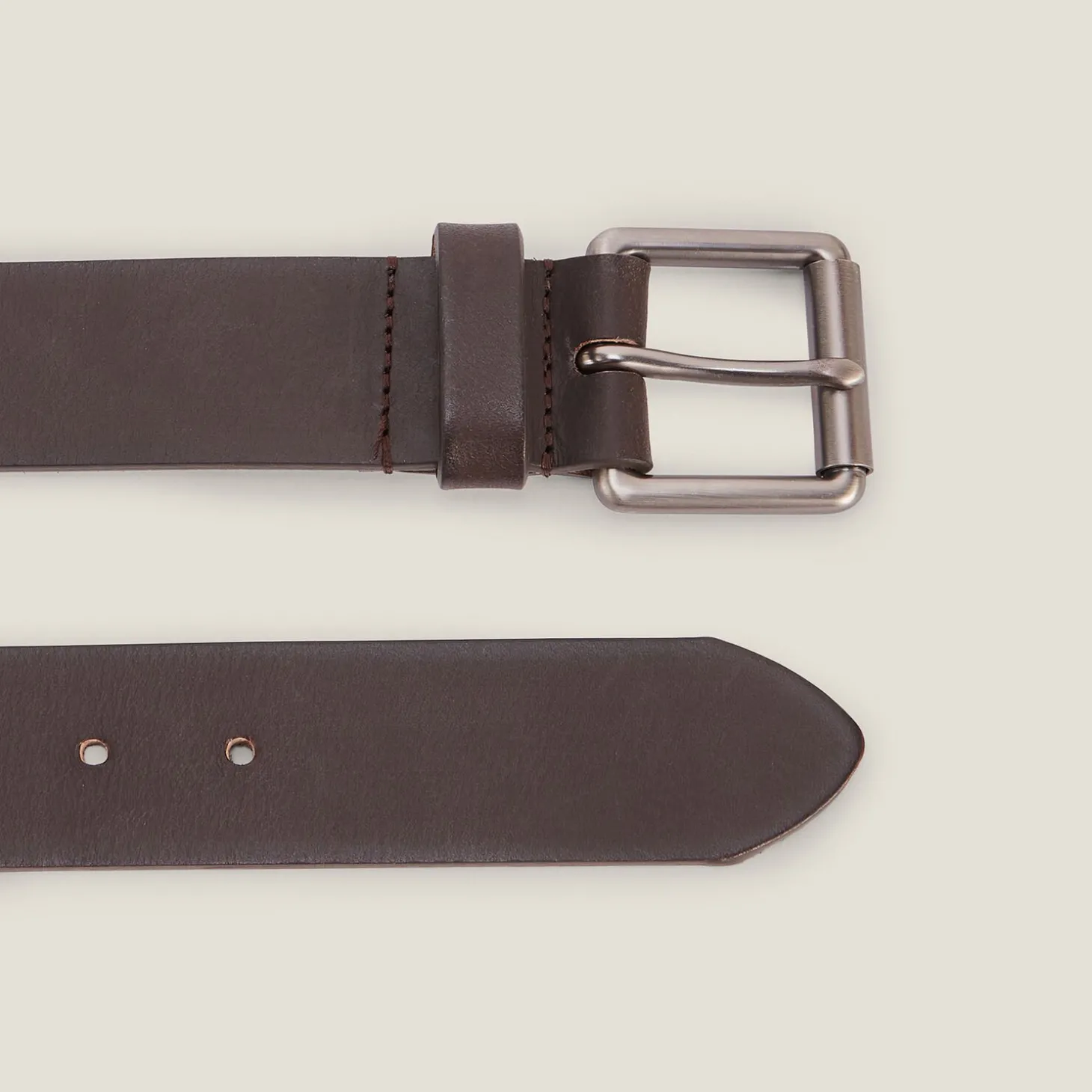 Ceinture Et Bretelles | Ceinture & Bretelles-Jules Ceinture large en cuir Marron