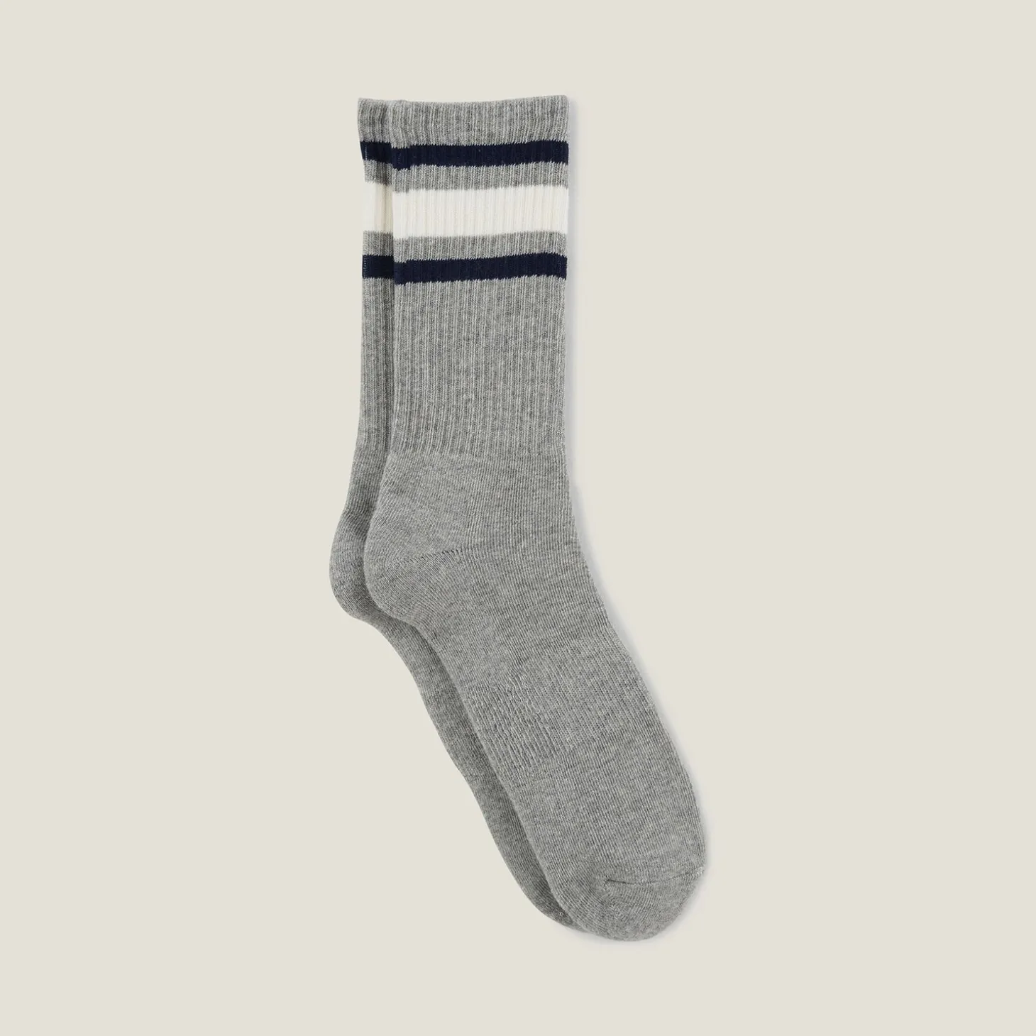 Chaussettes-Jules Chaussettes hautes de sport Ecru