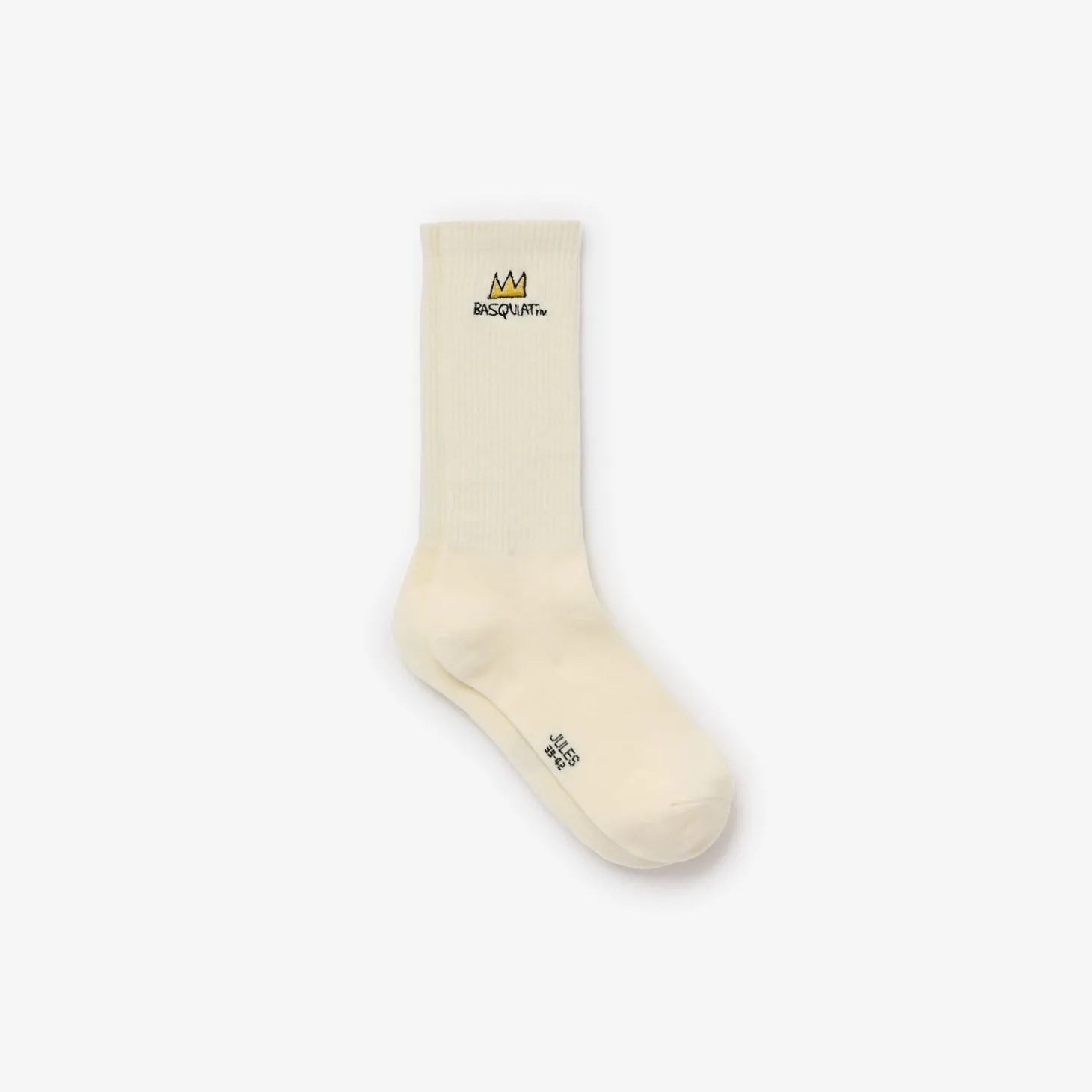 Chaussettes | Licences Sous-vêtements-Jules Coffret chaussettes licence Basquiat Ecru