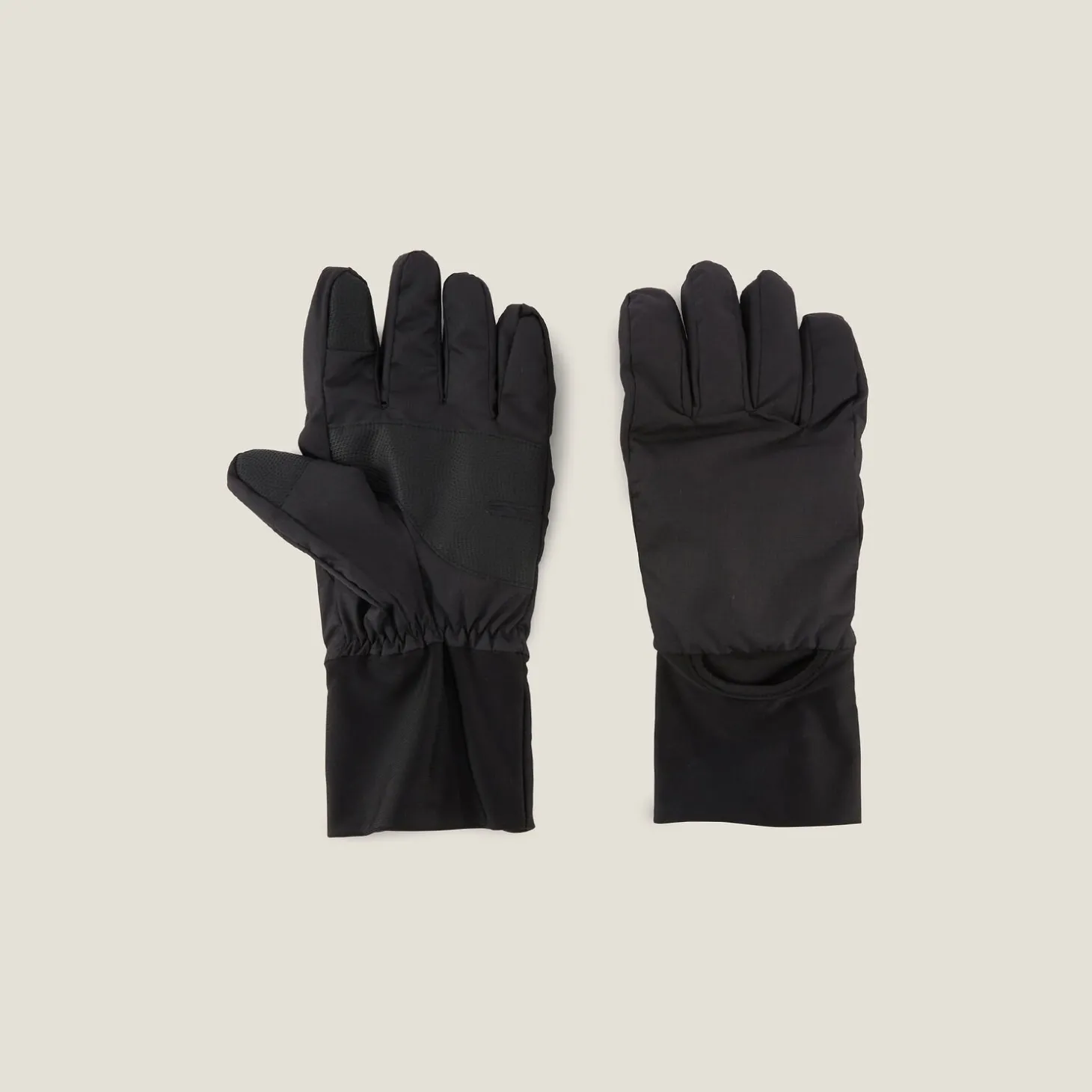 Écharpe, Bonnet & Gants-Jules Gants tactiles matière technique Noir