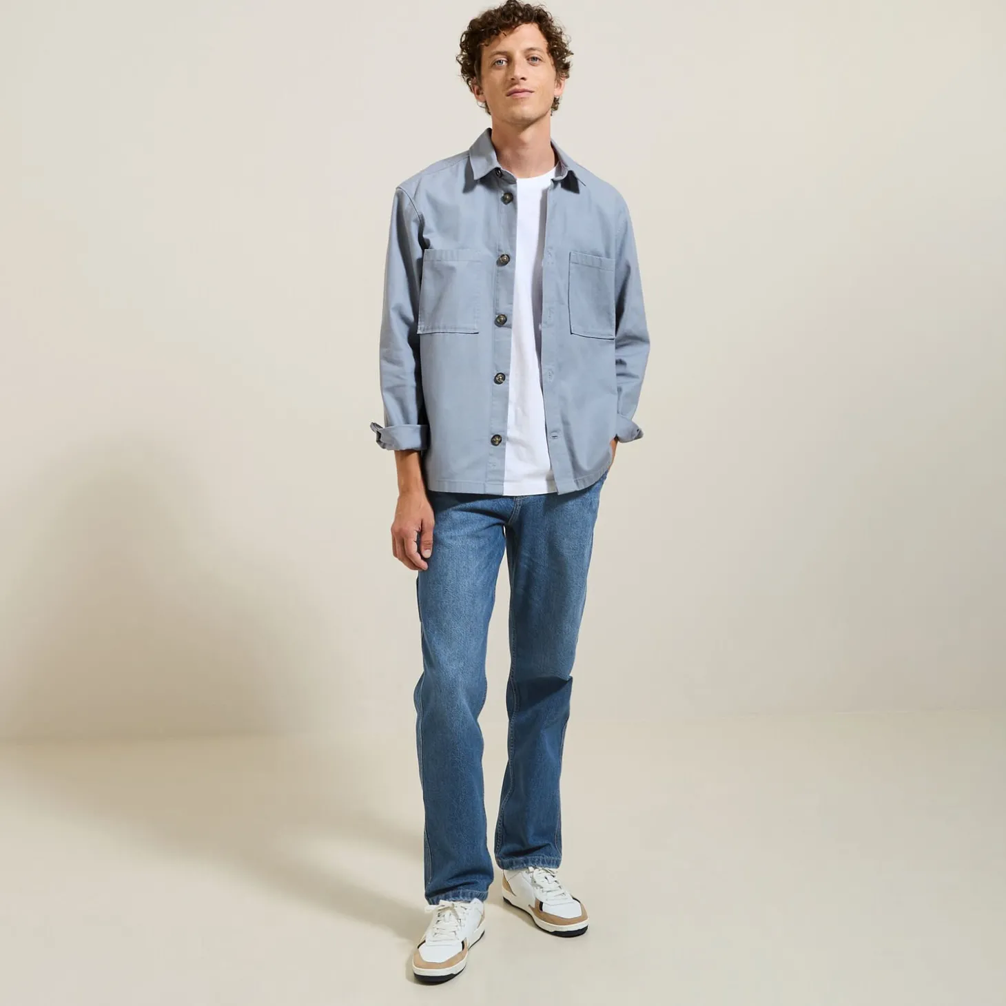 Jeans Charpentier | Jeans Loose-Jules Jean loose charpentier Bleu