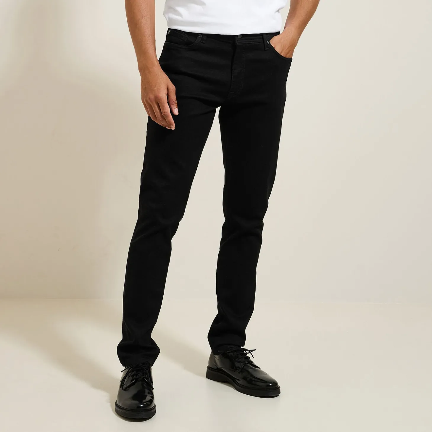 Jeans Slim | Jeans-Jules Jean slim urbanflex 4 longueurs Noir