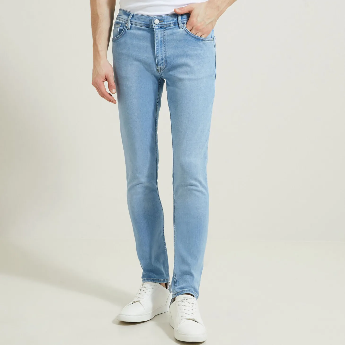 Smart Casual | Jeans Slim-Jules Jean slim urbanflex 4 longueurs Bleu