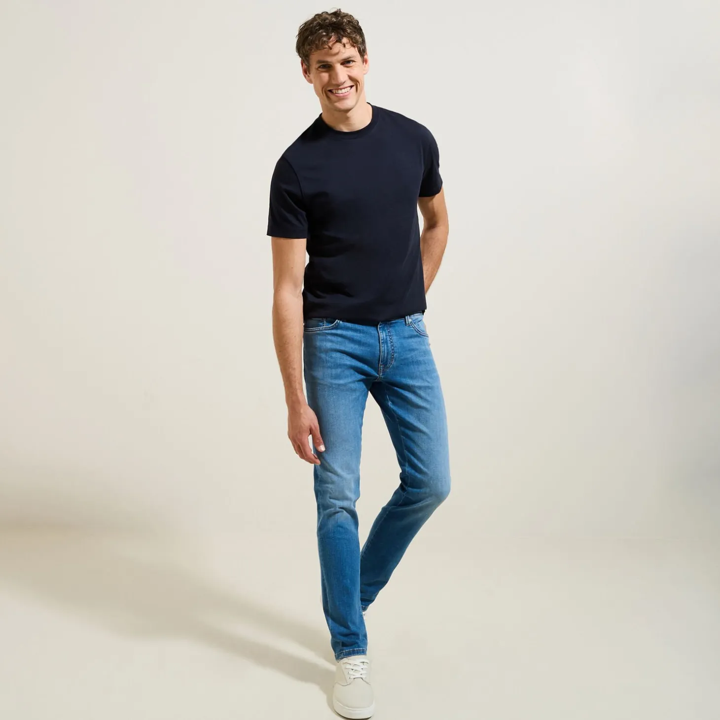 Jeans Slim | Jeans-Jules Jean slim urbanflex 3 longueurs Bleu