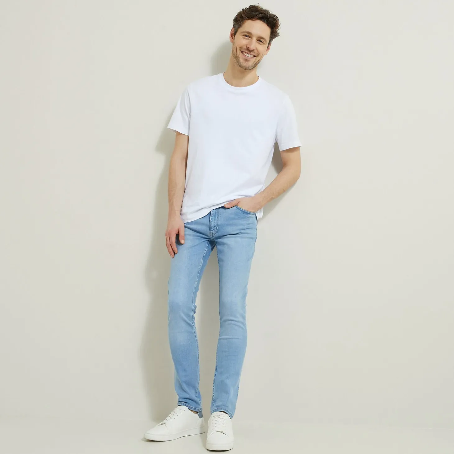 Smart Casual | Jeans Slim-Jules Jean slim urbanflex 4 longueurs Bleu