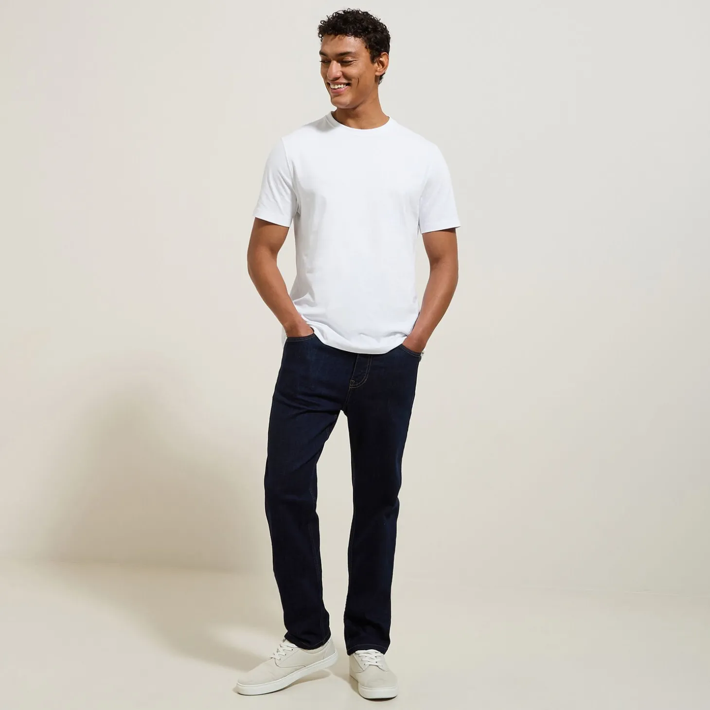 Jeans Straight | Jeans-Jules Jean straight brut Bleu