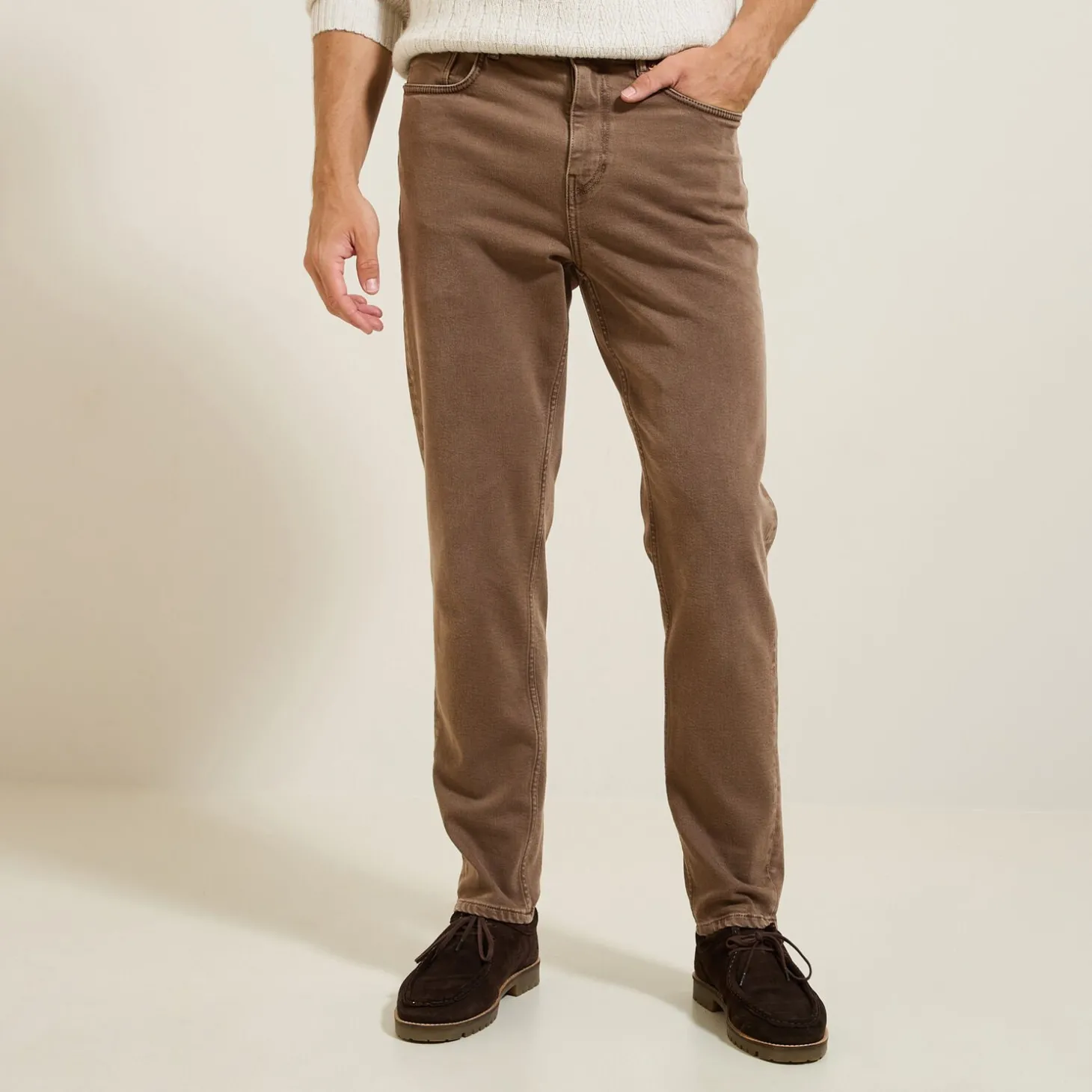 Smart Casual | Jeans Tapered-Jules Jean tapered Marron