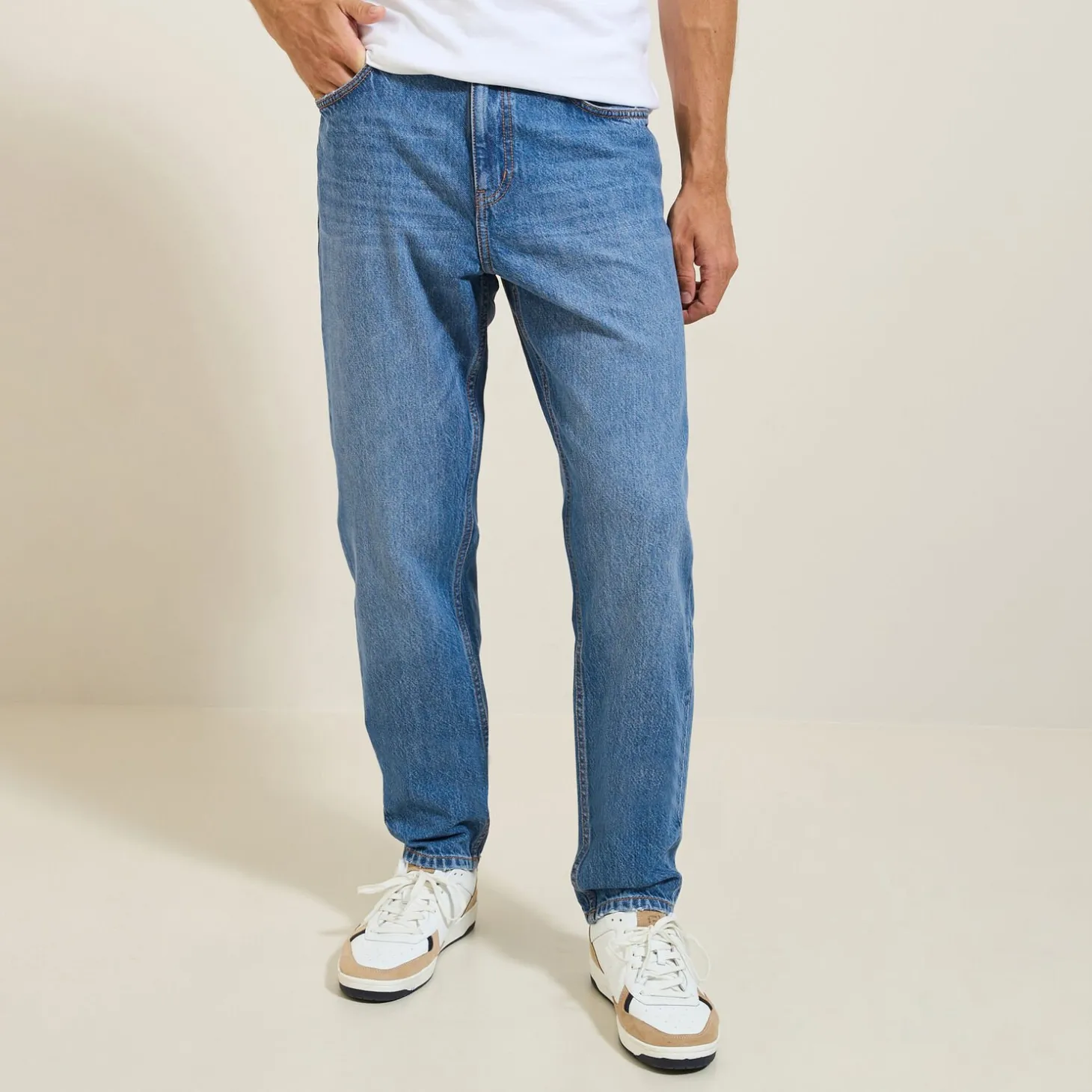 Jeans | Tous Nos Jeans-Jules Jean tapered Bleumoyen