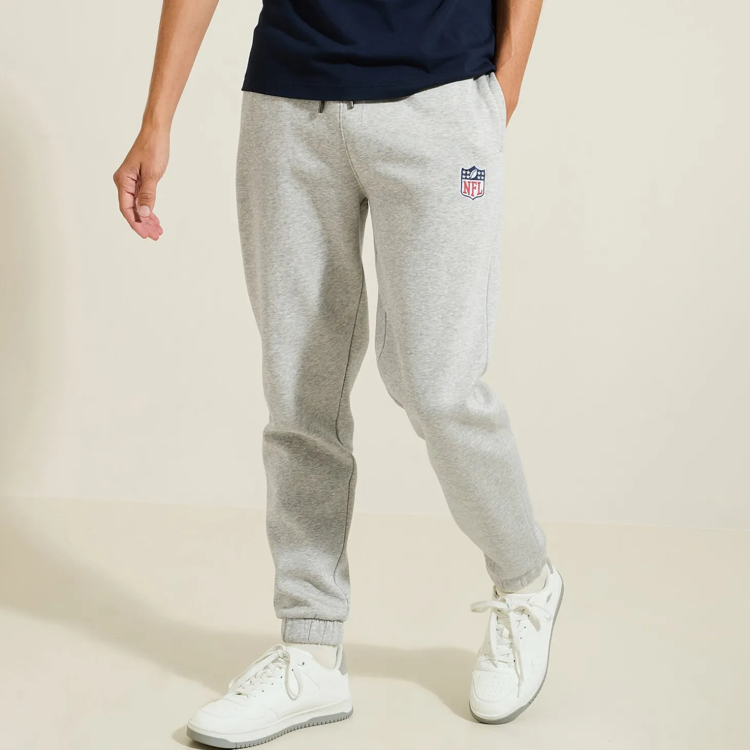 Jogging | Pantalon Chino-Jules Jogging licence NFL Grisfoncé