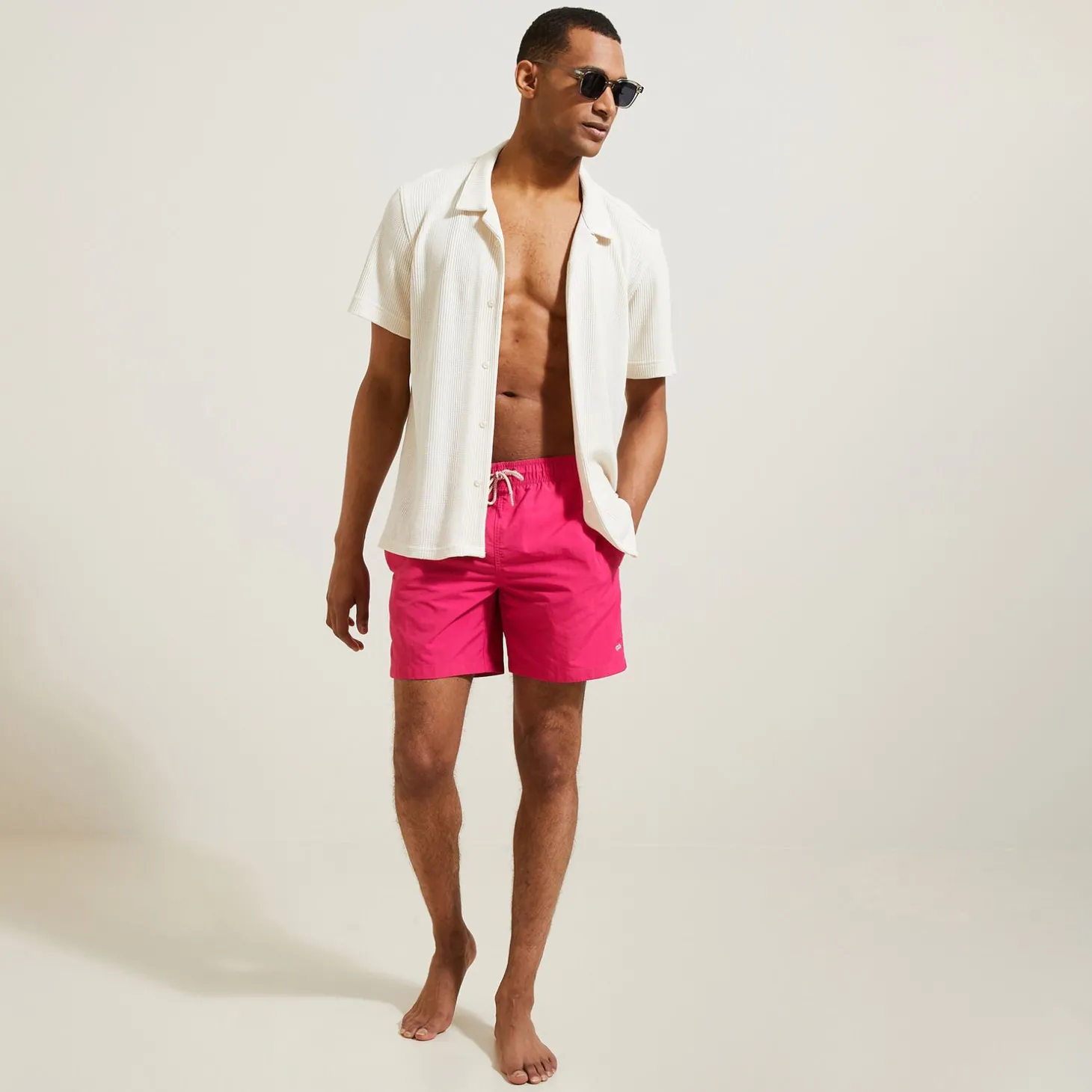 Maillot De Bain | Maillot De Bain-Jules Maillot de bain uni Rose