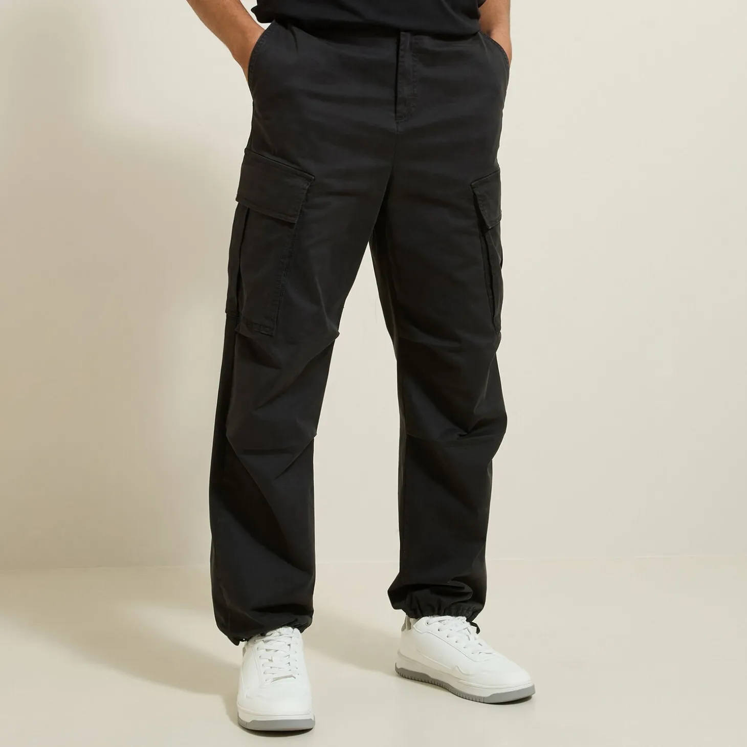 Pantalon Cargo | Pantalon Chino-Jules Pantalon cargo large Noir