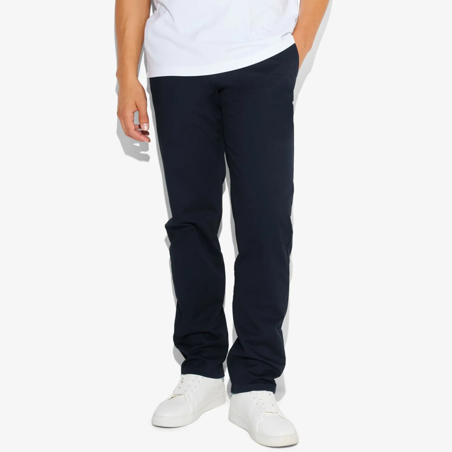 Smart Casual | Pantalon Chino-Jules Pantalon chino regular  Bleufoncé