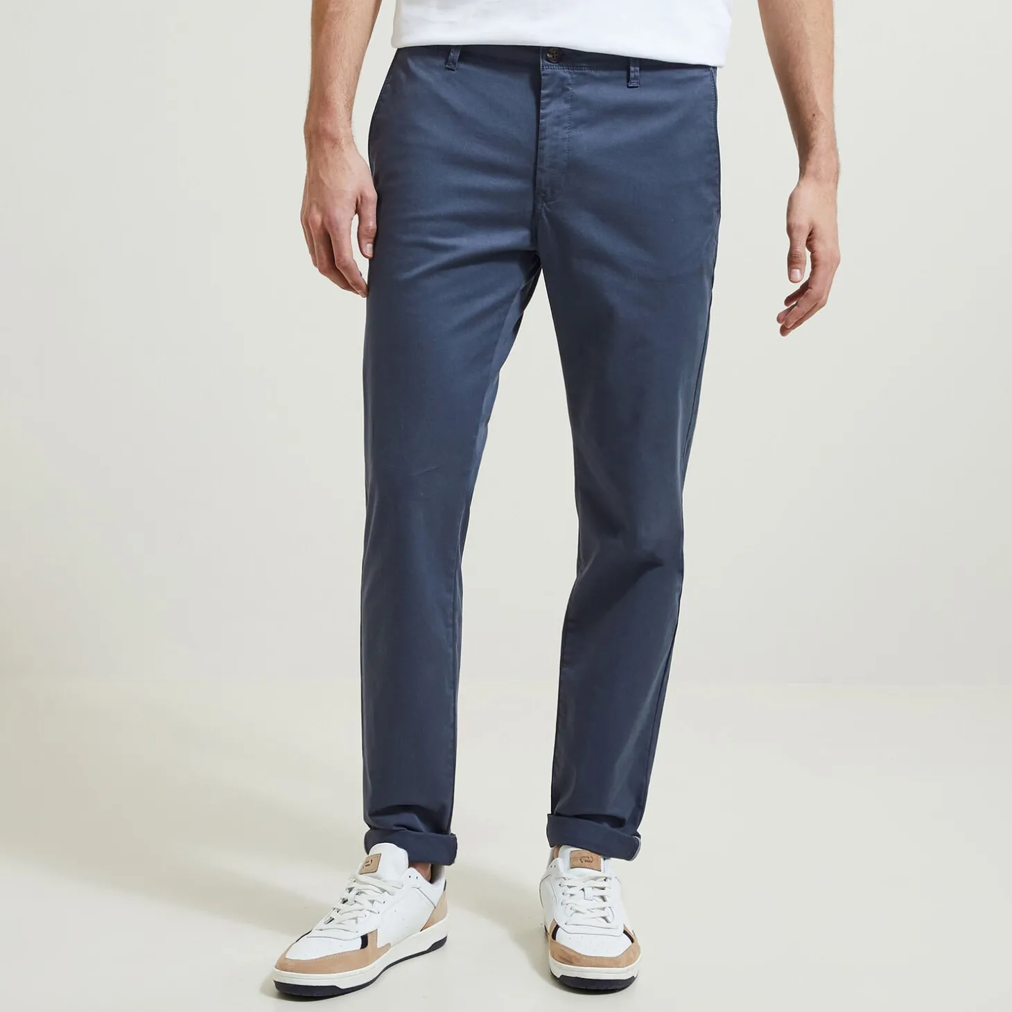 Pantalon Chino | Pantalon-Jules Pantalon chino slim  Bleu