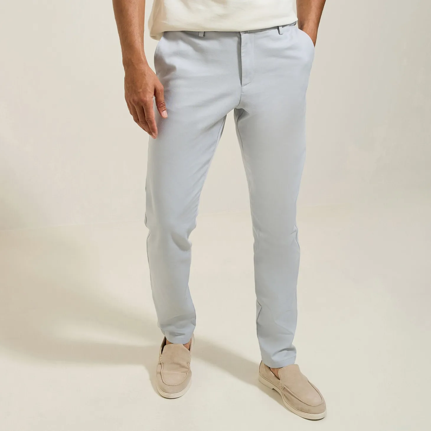 Pantalon Chino | Pantalon-Jules Pantalon chino slim  Grisclair