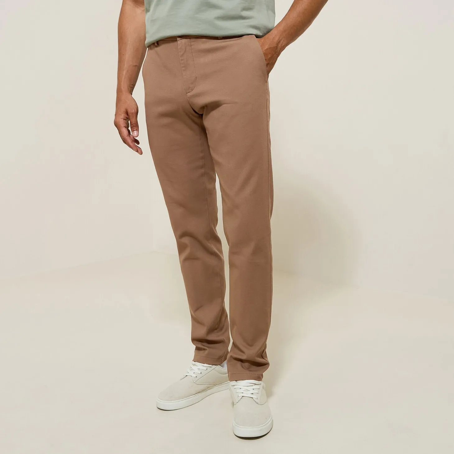 Pantalon Chino | Pantalon-Jules Pantalon chino slim  Beige