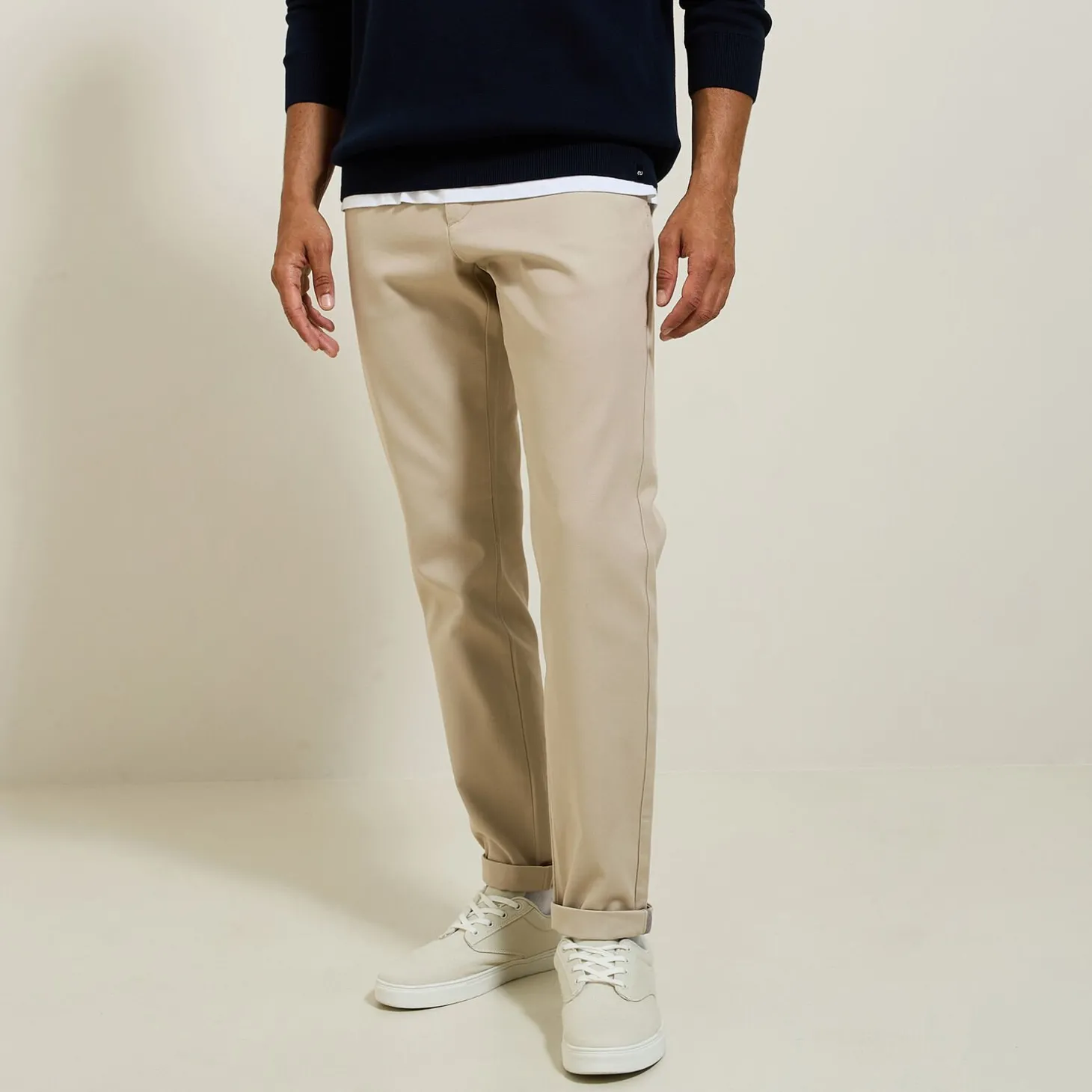 Pantalon Chino | Pantalon-Jules Pantalon chino slim  Beige