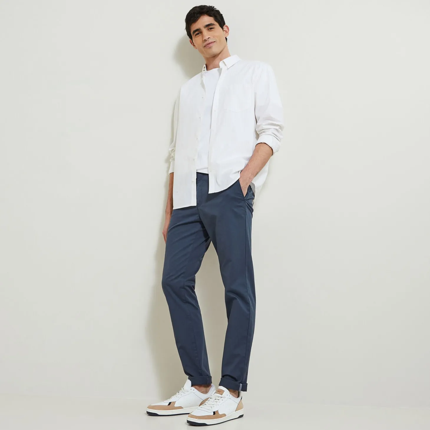 Pantalon Chino | Pantalon-Jules Pantalon chino slim  Bleu