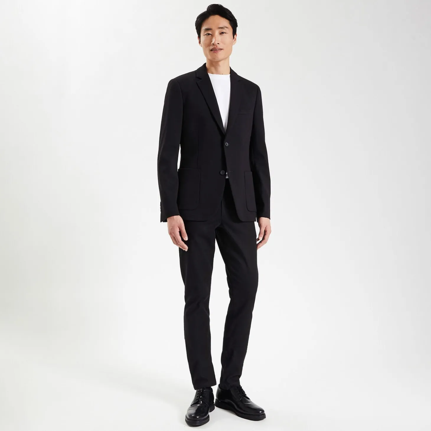 Smart Casual | Collection Mariage-Jules Pantalon chino slim  Noir