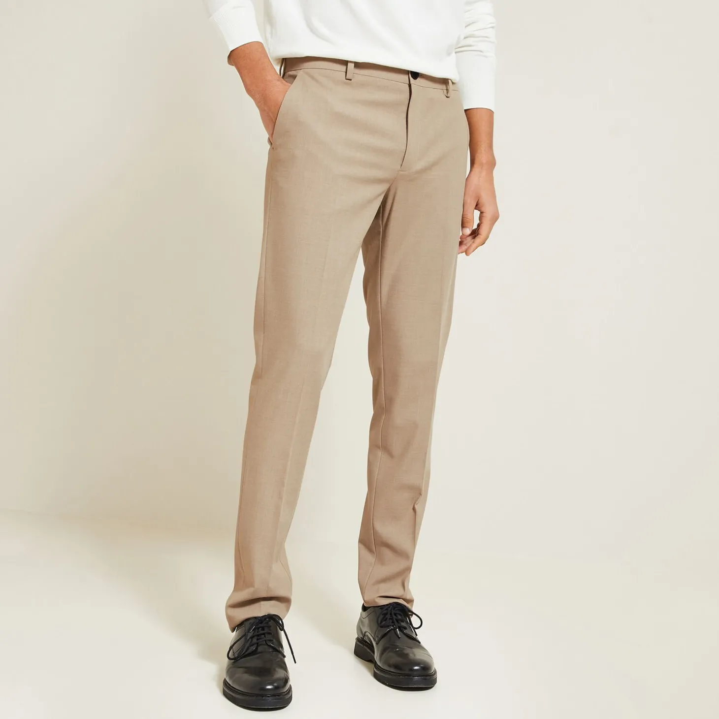 Pantalon De Costume | Pantalon-Jules Pantalon de costume extra slim Beige