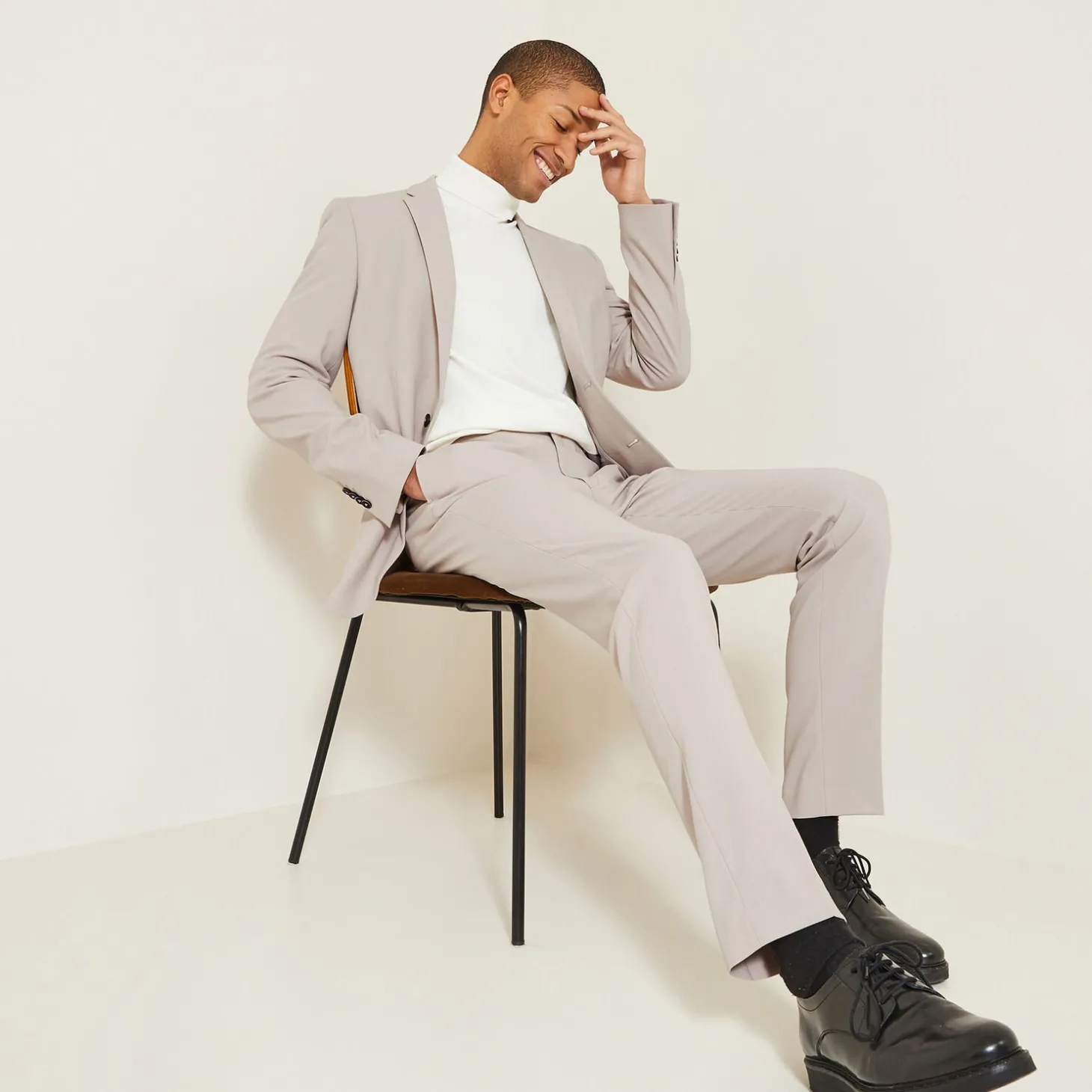 Smart Casual | Collection Mariage-Jules Pantalon de costume extra slim Beige