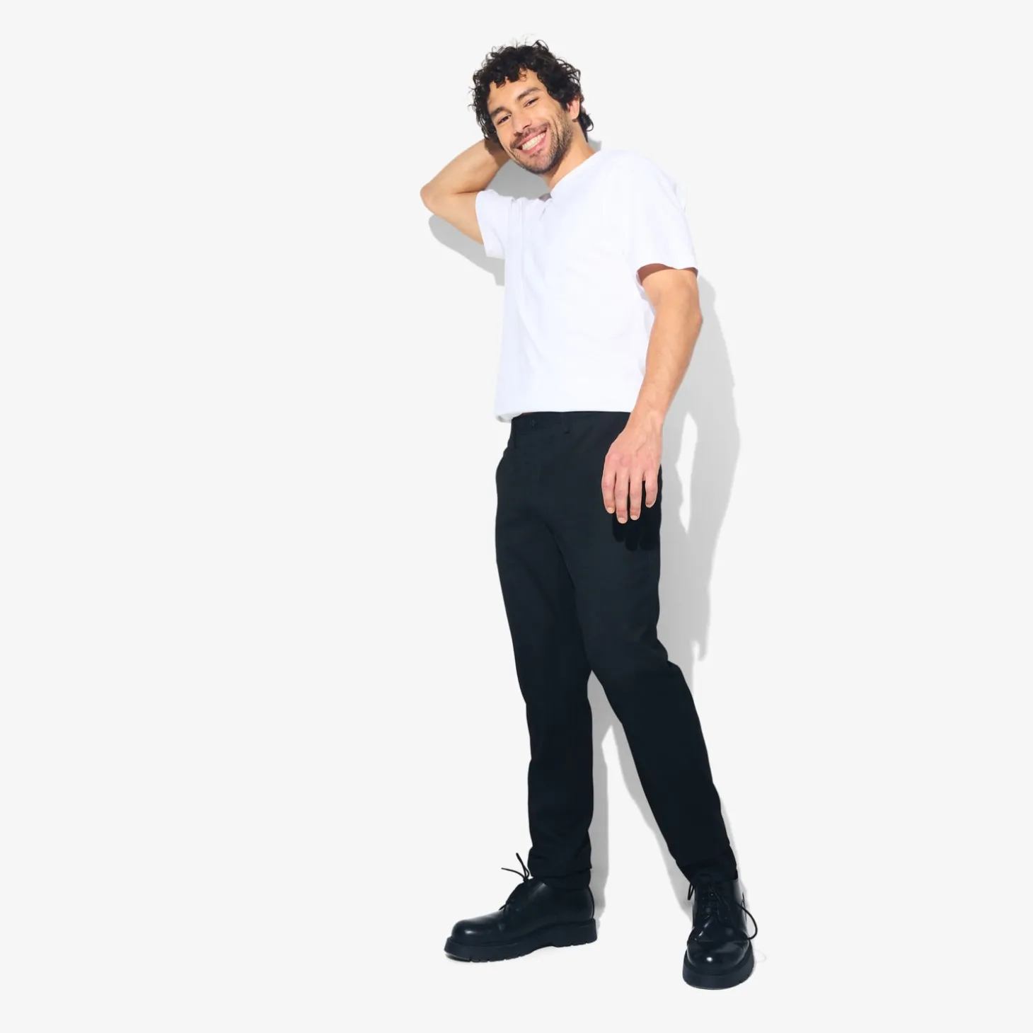 Collection Mariage | Pantalon De Costume-Jules Pantalon de costume uni slim Noir