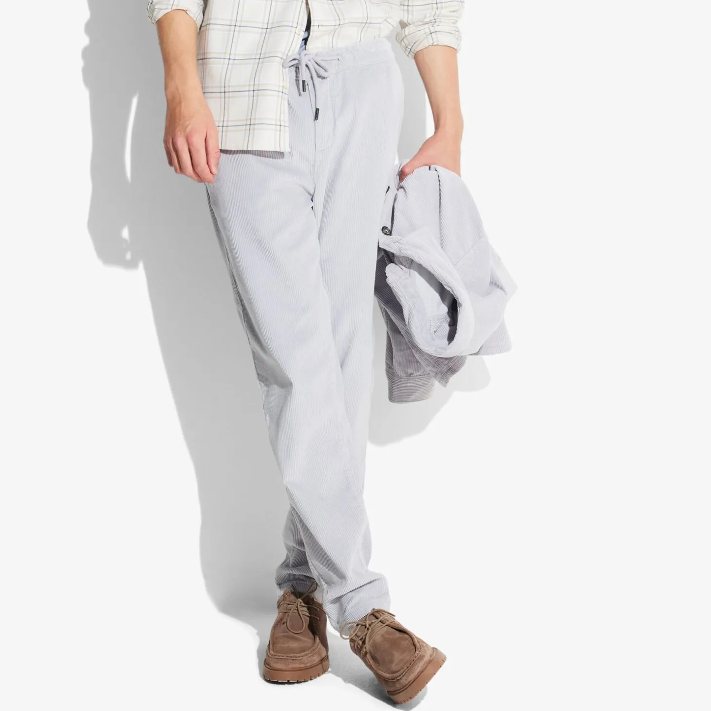 Pantalon Chino | Pantalon-Jules Pantalon en velours Bleuclair