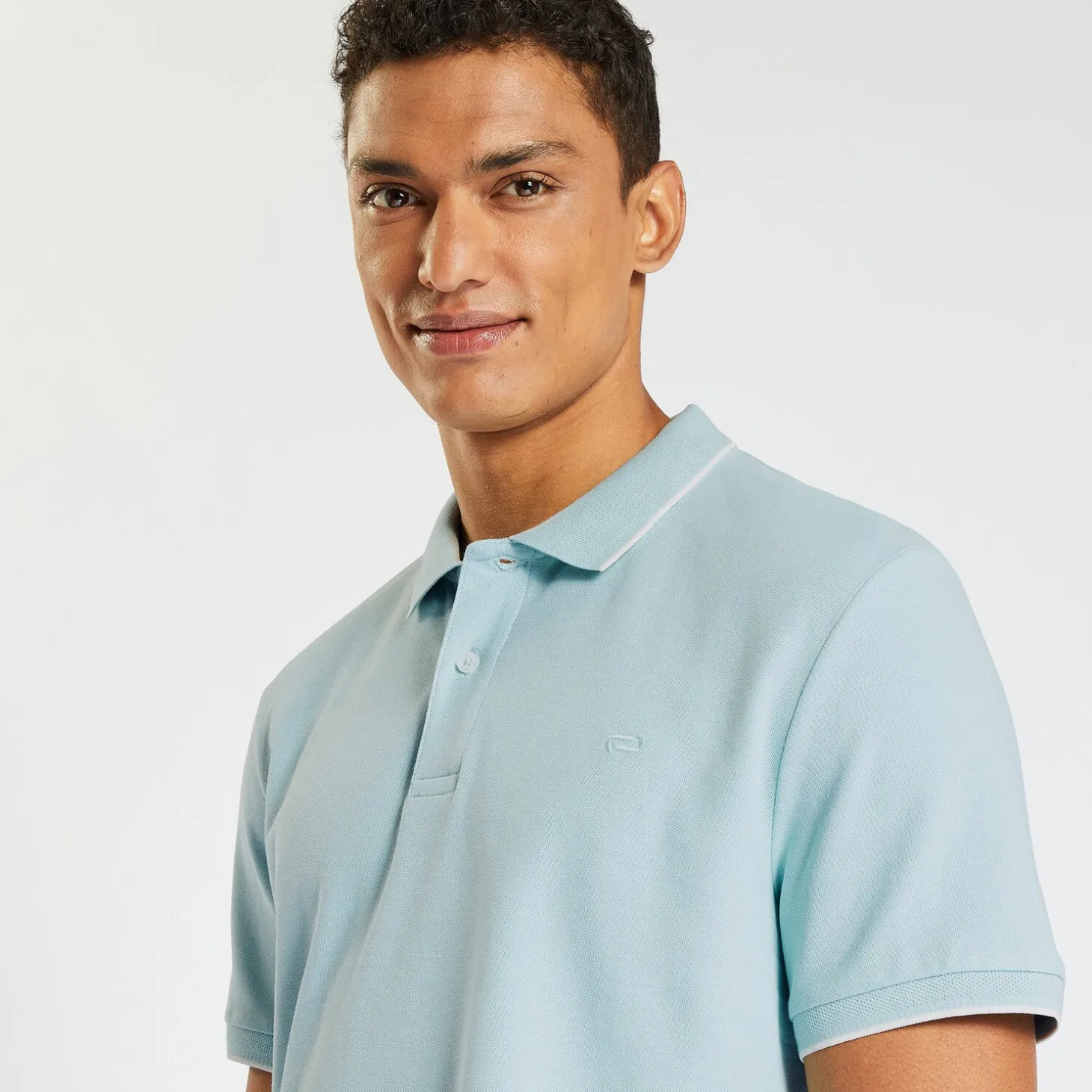 Polo-Jules Polo manches courtes uni  Bleuturquoise