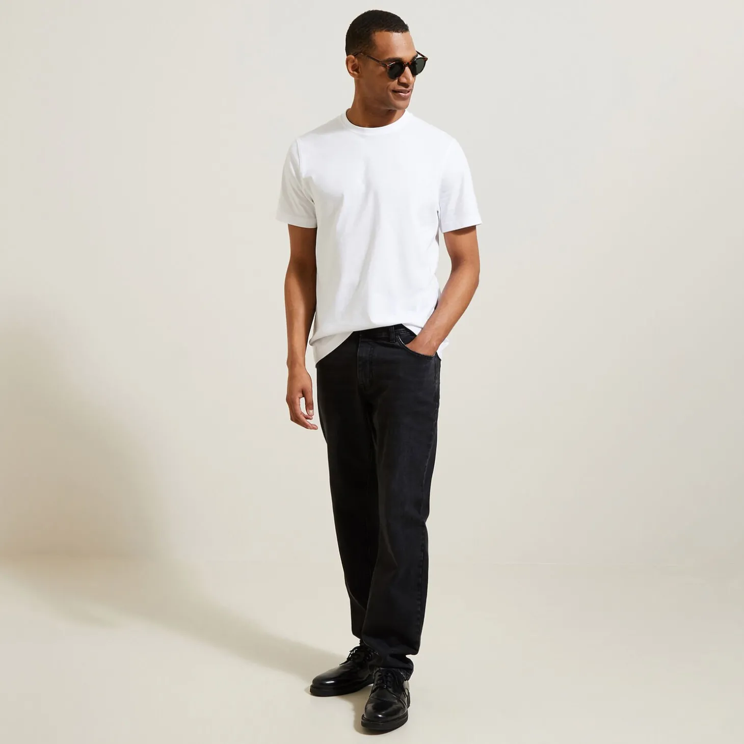 Smart Casual | Collection Mariage-Jules Tee shirt  Blanc