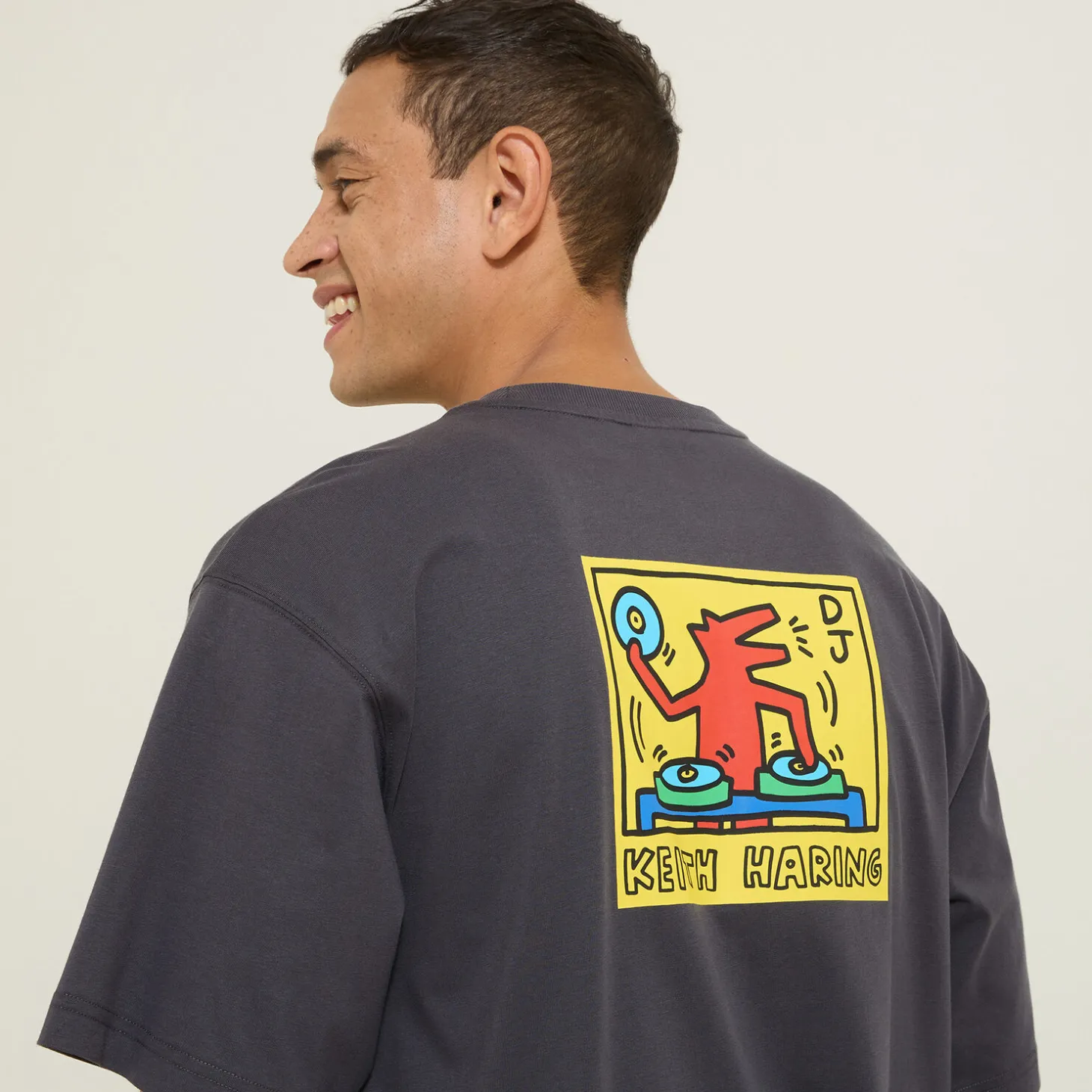 T-shirt-Jules Tee-shirt licence Keith Haring Grismoyen