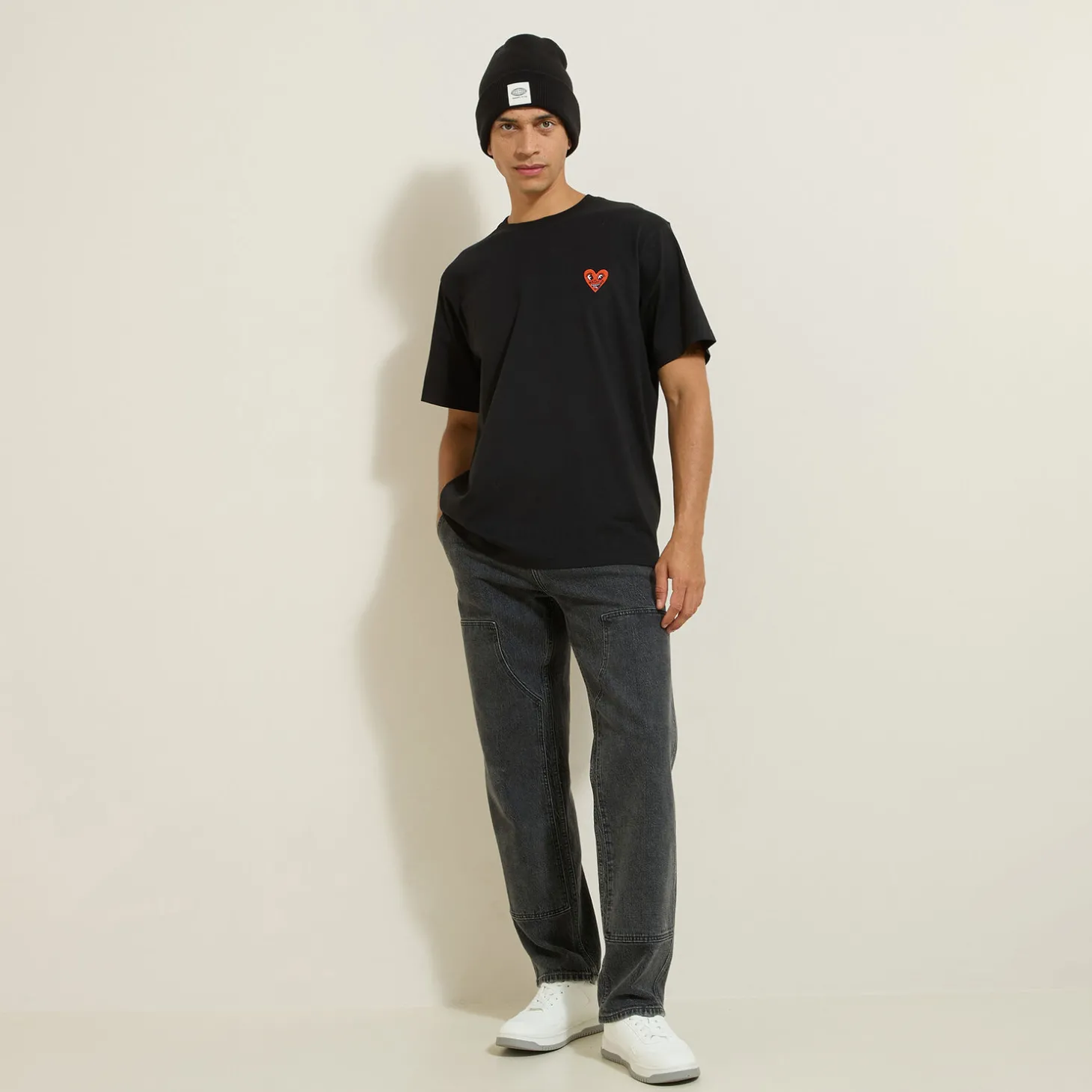 T-shirt-Jules Tee-shirt licence Keith Haring Noir