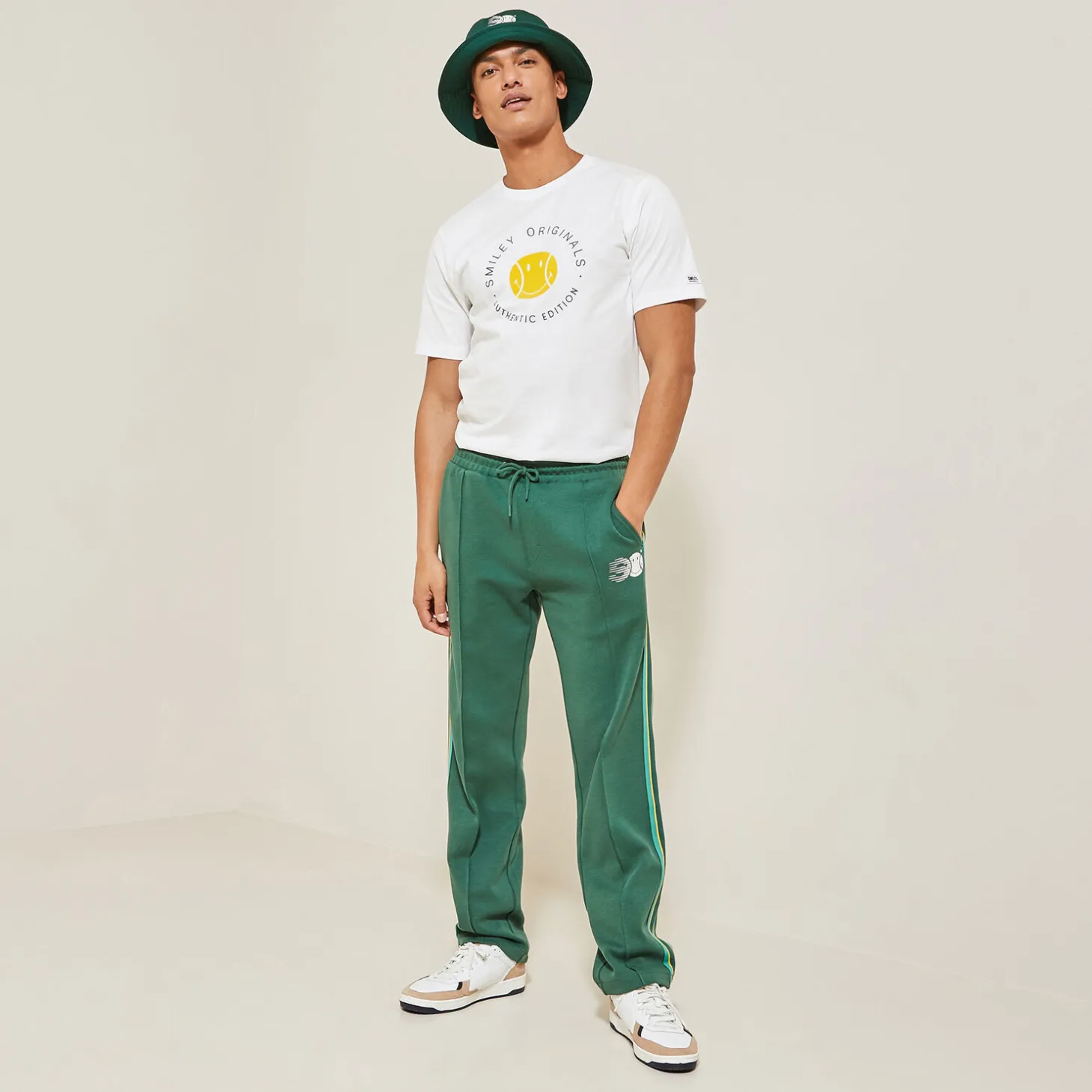 T-shirt-Jules Tee-shirt Smiley® Originals Ecru