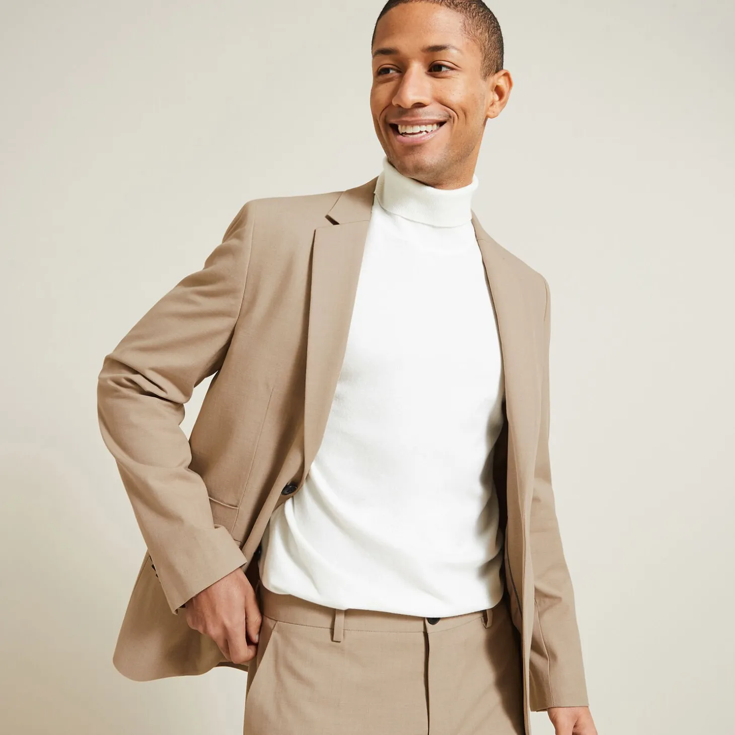 Smart Casual | Veste De Costume & Blazer-Jules Veste de costume extra-slim bistretch Beige