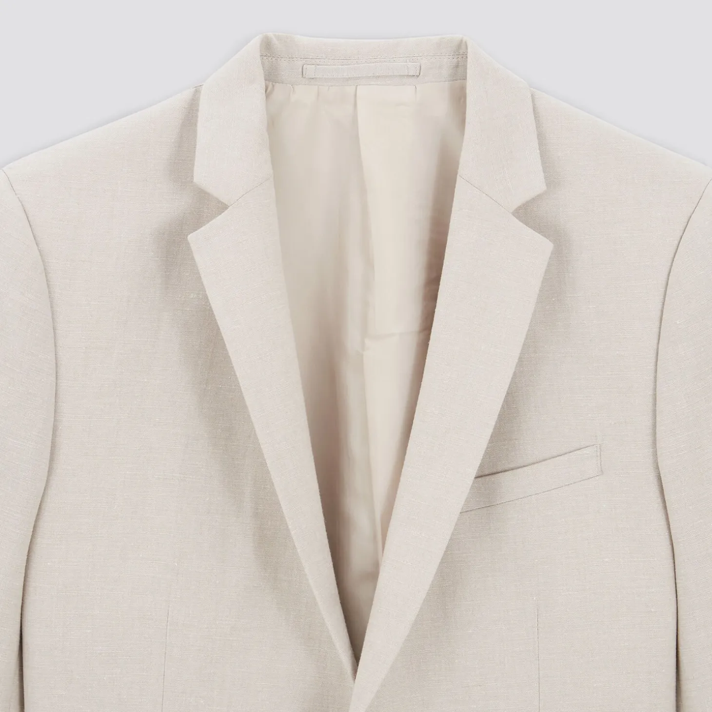 Costume Lin | Veste De Costume & Blazer-Jules Veste de costume slim Beige