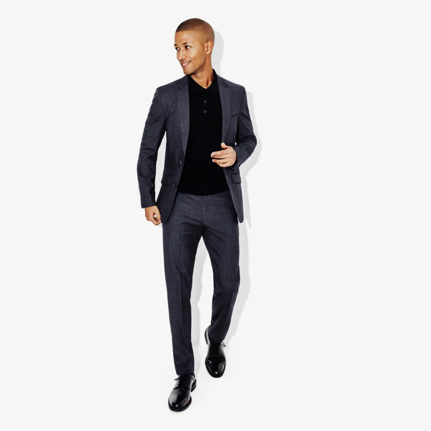 Veste De Costume & Blazer | Veste Costume & Blazer-Jules Veste de costume slim à carreaux Bleufoncé