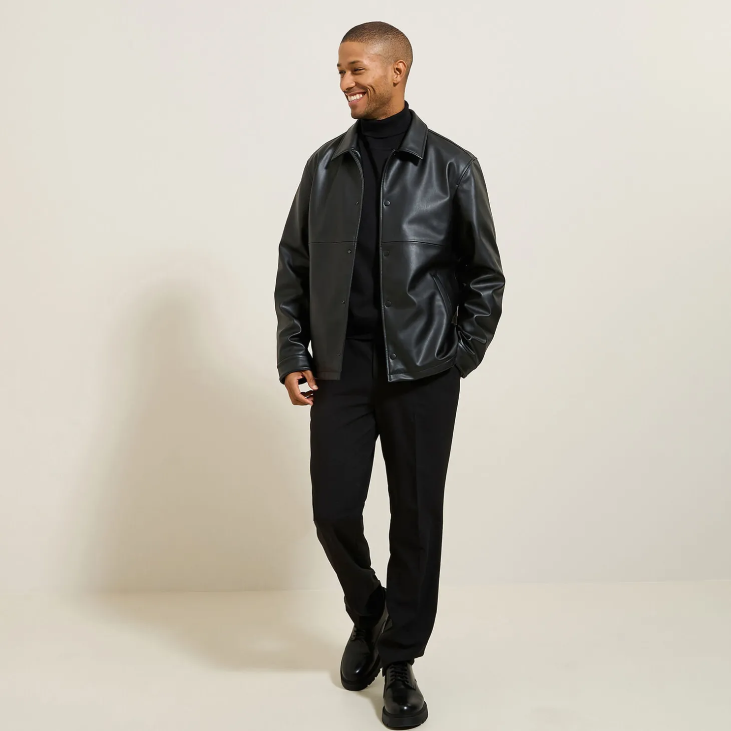 Manteau & Blouson-Jules Veste légère col chemise Noir